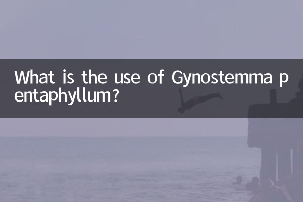 Para que serve Gynostemma pentaphyllum?