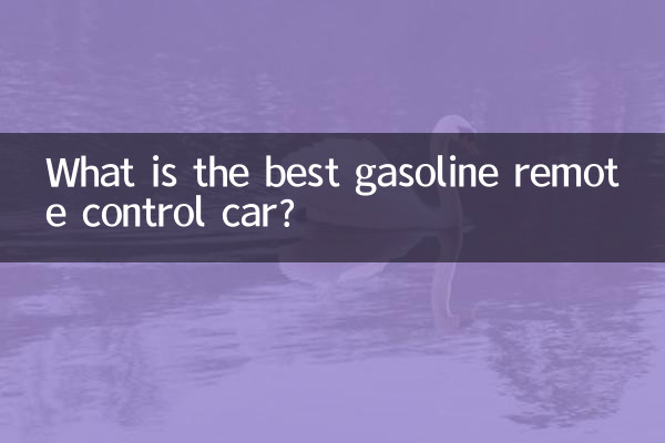 ¿Cuál es el mejor coche teledirigido de gasolina?