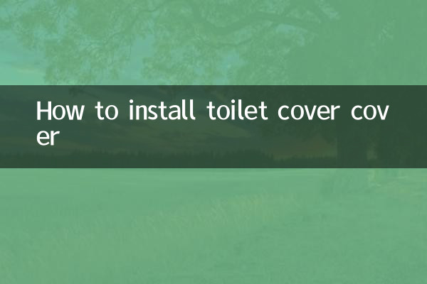 Comment installer le couvercle des toilettes