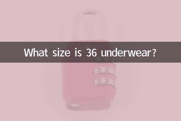 What size is 36 underwear?