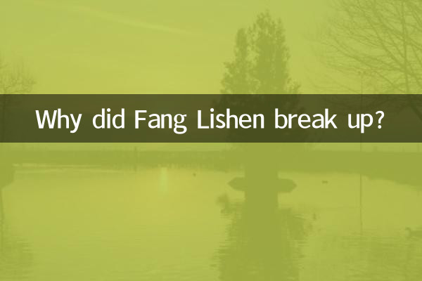 Why did Fang Lishen break up?