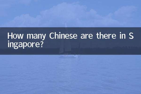 シンガポールには中国人が何人いますか?