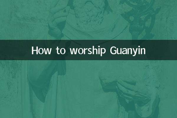 কিভাবে Guanyin উপাসনা