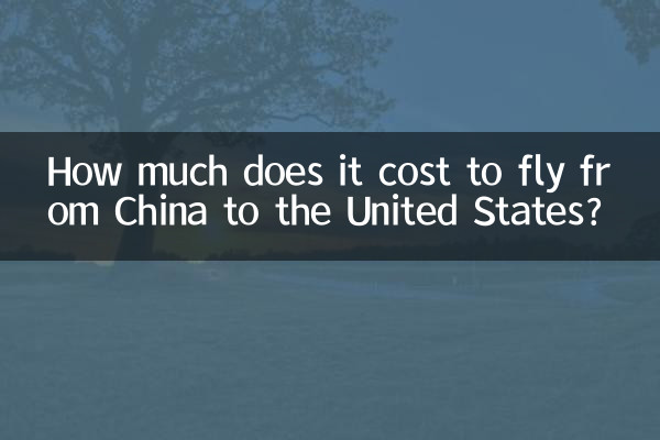 中国飞美国多少钱
