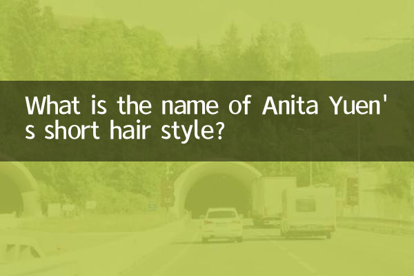 袁咏仪短发发型叫什么