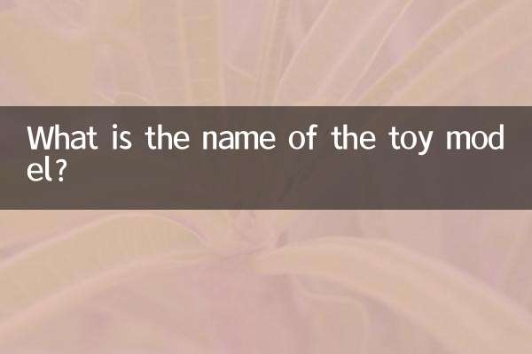 玩具模型叫什么名字