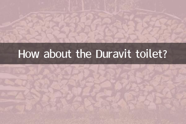 ड्यूरेविट शौचालय के बारे में क्या ख्याल है?