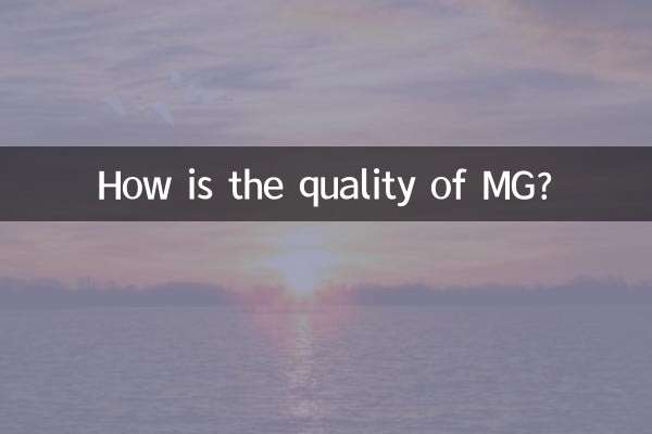 MGのクオリティはどうですか？
