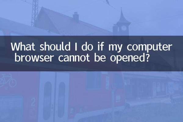 O que devo fazer se o navegador do meu computador não puder ser aberto?
