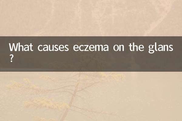 Quelles sont les causes de l’eczéma du gland ?