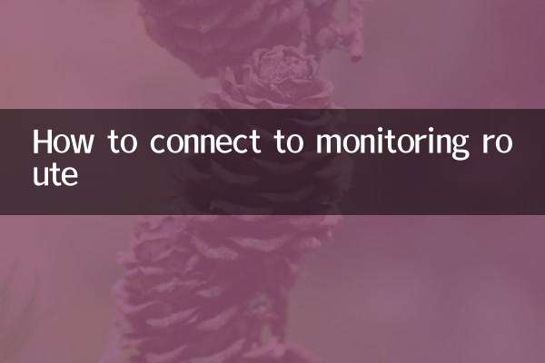 Cómo conectarse a la ruta de monitoreo