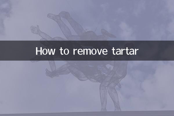 치석을 제거하는 방법