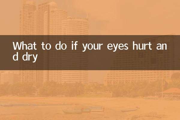 O que fazer se seus olhos doerem e secarem