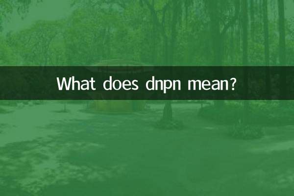 dnpn का क्या मतलब है?