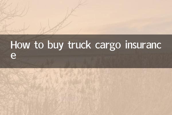 Como contratar seguro de carga de caminhão