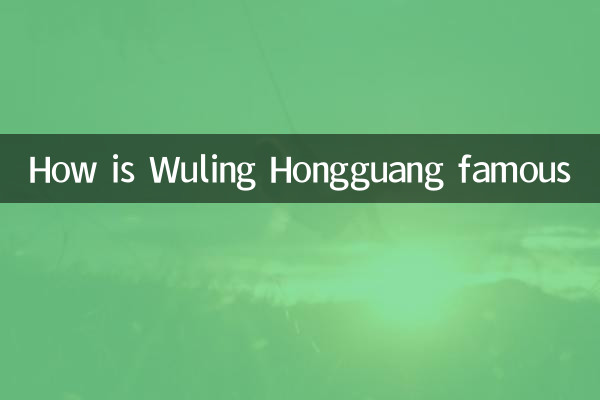 كيف يشتهر Wuling Hongguang