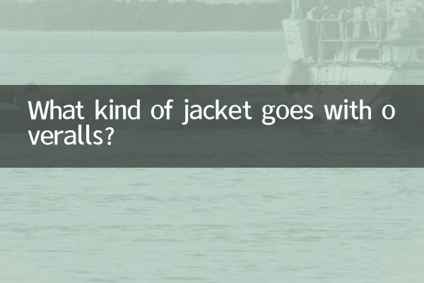 What jacket to wear with overalls