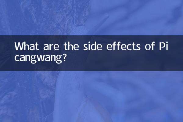 Was sind die Nebenwirkungen von Picangwang?