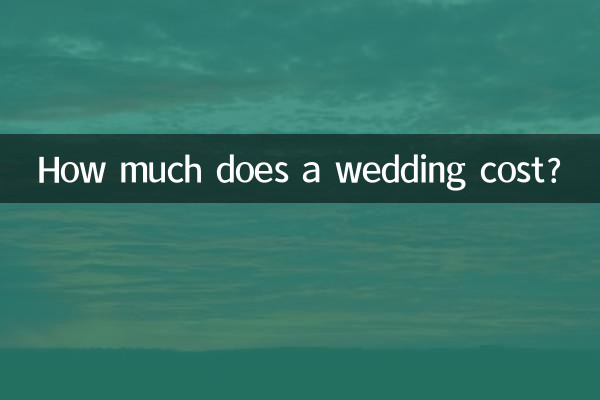 Quanto custa um casamento?