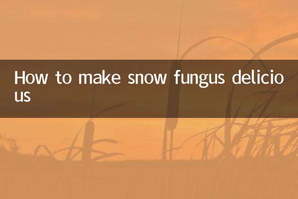 Comment rendre les champignons des neiges délicieux