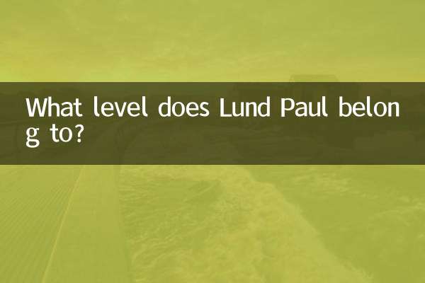 Welchem ​​Level gehört Lund Paul an?