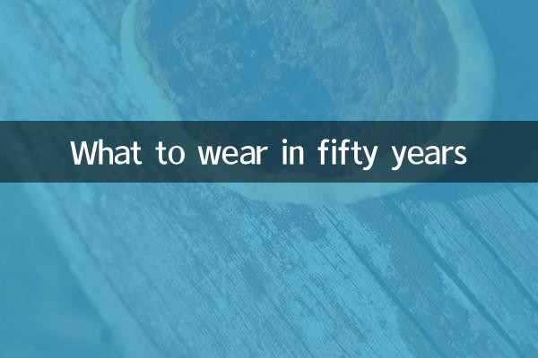 50年後に何を着るべきか