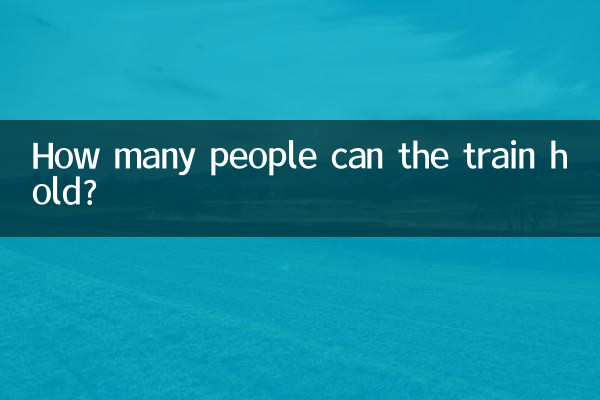Combien de personnes le train peut-il accueillir ?