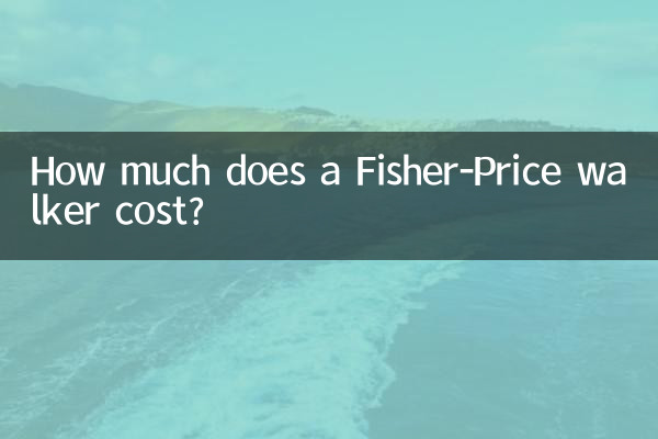 Combien coûte un déambulateur Fisher-Price ?