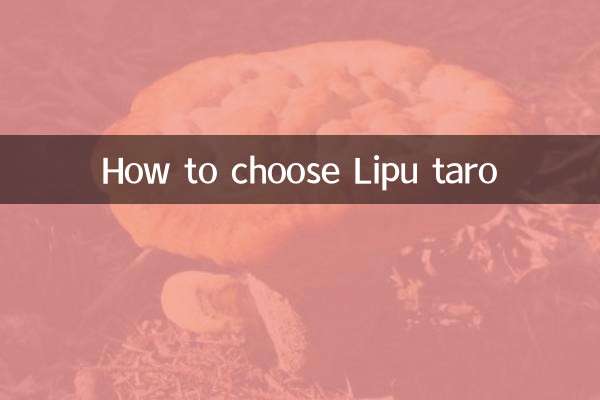 怎麼挑選荔浦芋頭