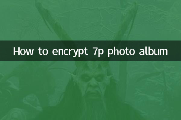 কিভাবে 7p ফটো অ্যালবাম এনক্রিপ্ট করবেন