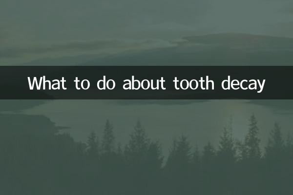 Cosa fare in caso di carie