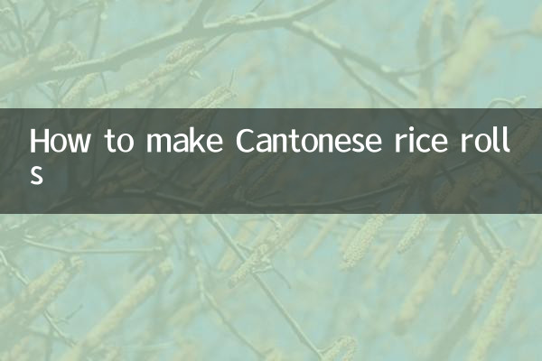 Come preparare gli involtini di riso alla cantonese