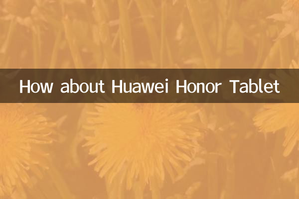 How about Huawei Honor Tablet