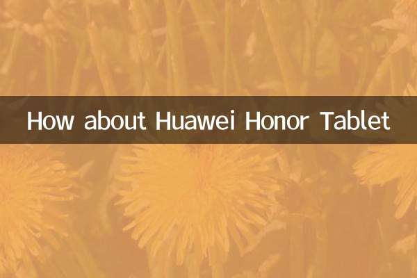 How about Huawei Honor Tablet