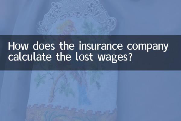 Wie berechnet die Versicherung den Lohnausfall?
