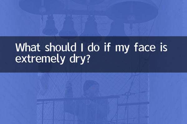 यदि मेरा चेहरा अत्यधिक शुष्क है तो मुझे क्या करना चाहिए?