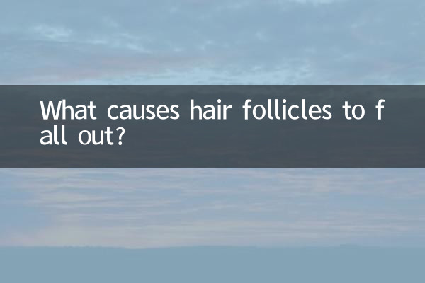 কি কারণে চুলের ফলিকল পড়ে যায়?