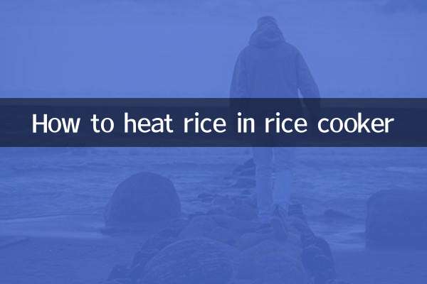 چاول کوکر میں چاول کیسے گرم کریں