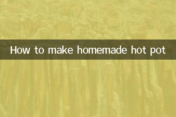 Comment faire une fondue maison