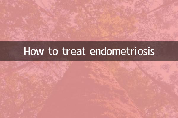 자궁내막증을 치료하는 방법