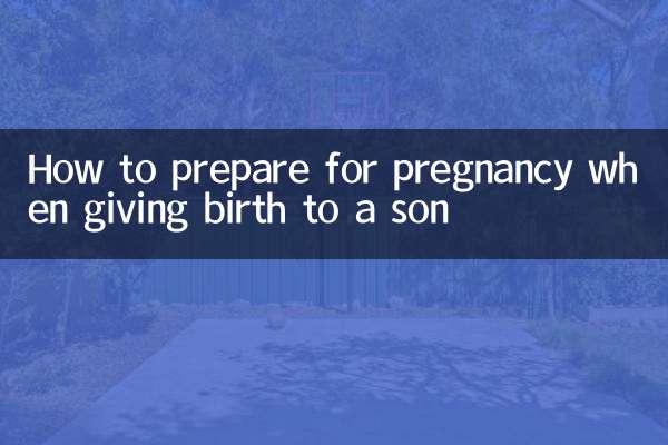 Comment se préparer à la grossesse en donnant naissance à un fils