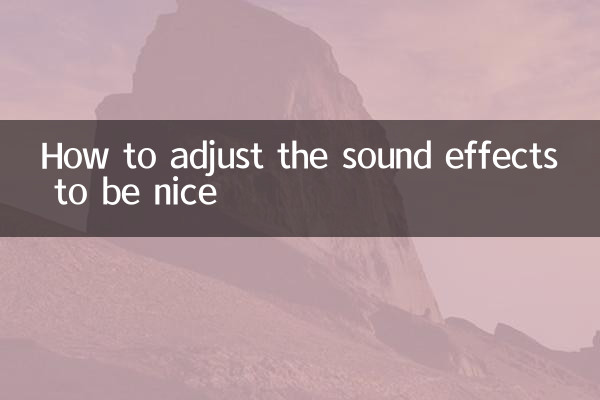 সুন্দর হতে সাউন্ড ইফেক্ট কিভাবে সামঞ্জস্য করা যায়