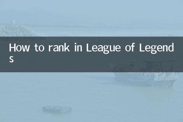 لیگ آف لیجنڈز میں کس طرح درجہ بندی کریں