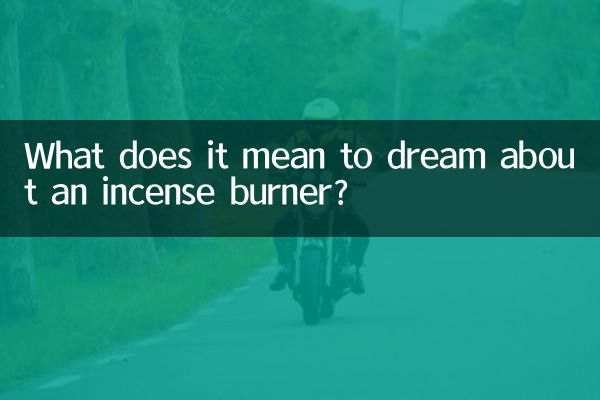 향로에 대한 꿈은 무엇을 의미합니까?