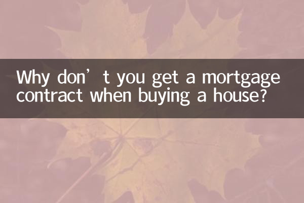 Warum schließen Sie beim Hauskauf nicht einen Hypothekenvertrag ab?