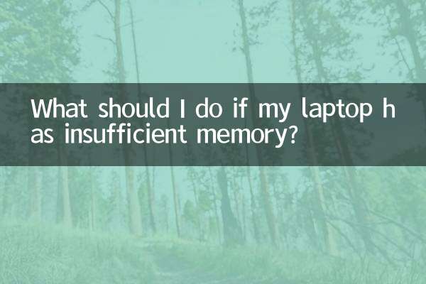 Was soll ich tun, wenn mein Laptop nicht über genügend Speicher verfügt?