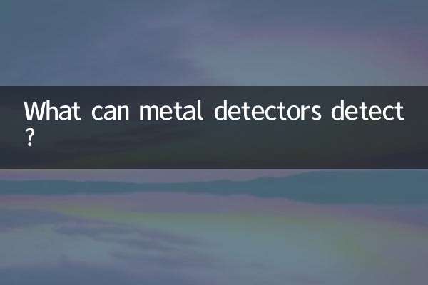 मेटल डिटेक्टर क्या पता लगा सकते हैं?