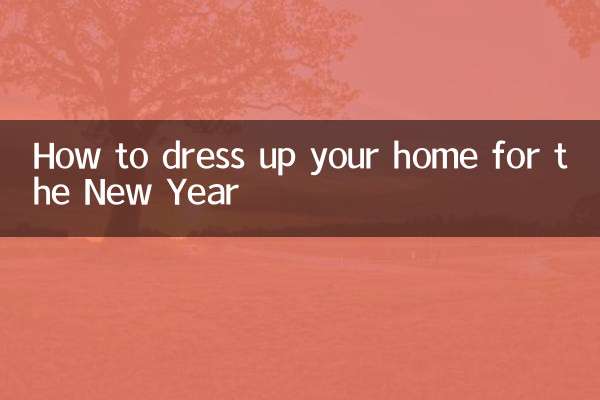 Cómo vestir tu casa para el Año Nuevo