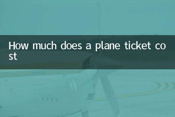 How much does a plane ticket cost