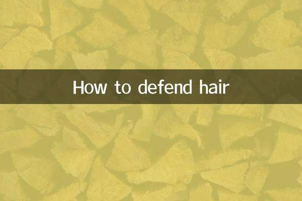 How to defend hair